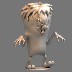 00.jpg Fichier STL gratuit M. Hyde-style mauvais cartoon Canary・Modèle imprimable en 3D à télécharger