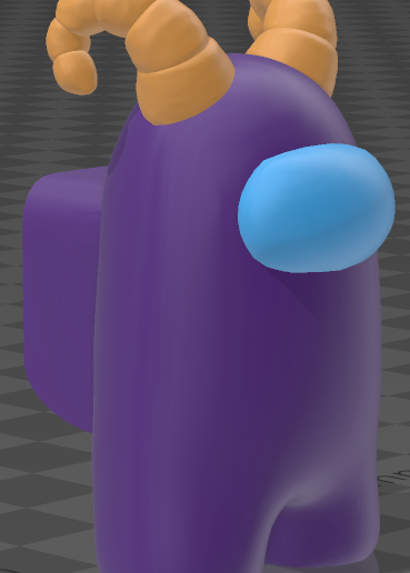 🗝️ Among Us Horns Schlüsselanhänger・ STL Datei für ・Cults