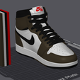 Print4.png Nike Air Jordan 1 Travis Scott - Box and Shoes - Colored for bambulab X1C