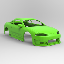 untitled.831.png Archivo STL carroceria -- Mitsubishi Eclipse -- ESCALA 1/24・Objeto de impresión 3D para descargar
