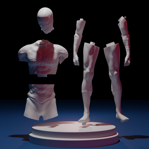 Spiderman4.png Spiderman 3D print ready