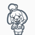WAWD.png ISABELLE 3 - COOKIE CUTTER / ANIMAL CROSSING