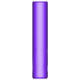 Moderator_Spiral_Flute_0.5-28_UNEF.stl Simple Airgun Moderator .177 - .22 (1/2"-20 UNF & 1/2"-28 UNEF & M10x1 & M9x0,75)