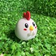 z5544437965214_2bd71af37adc432d28ed2d4e06c6cabc.jpg Cute Chicken Cable Holder - STL & 3mf Multicolor