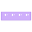 box_potenciometer.STL potenciometer box - caixa para potenciometros - arduino + knop botão