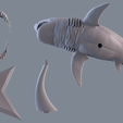 08.png White Shark Statue