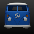 | a) Vw Bus T1 Double Cab Pickup 1/10 RC