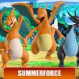 Model04.jpg Mega Charizard X - Pokemon