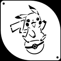 img1.jpg Pikachu Stencil