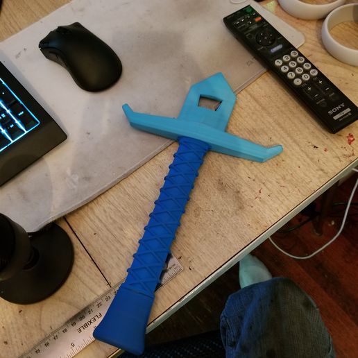 Excalibur Sword (W/ or w/o bottle opener) 3D model