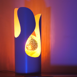 photo.png STL-Datei Modern Lamp kostenlos・3D-druckbares Design zum herunterladen, Heliox