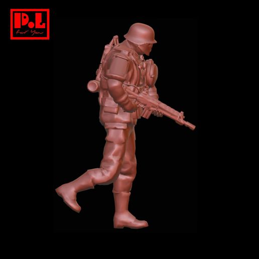 Wolfenstein The New Order - soldier v1 - 3D model önizlemesi
