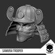 17.png Samurai Trooper Head for 6 inch action figures