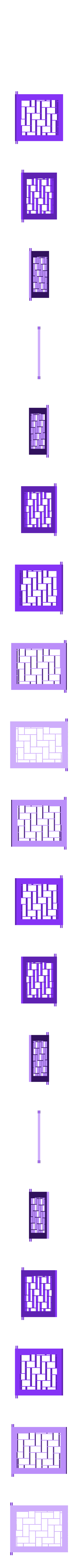 porte vertilace 80x99 motif 2.stl fridge furniture