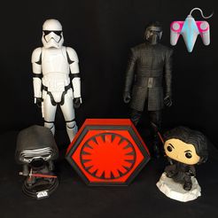 FO_03.jpg First Order Plaque Wall/Shelf Decor