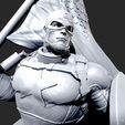 300520 - Wicked - Captain America 04.jpg Wicked Marvel Avengers Captain America 3d Sculpture: STL ready for printing