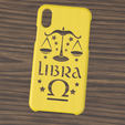 Case iphone X y XS libra6.png Case Iphone X/XS Libra sign