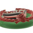 antifa-01-v18-06.png STL file Jewel Fashion fake nose septum hook FAKE NIPPLE PIERCING "Antifa-01" Female Male Septum Barbaella Non-Piercing Body Jewellery Bondage Weight afa-01 3d print cnc・3D print design to download