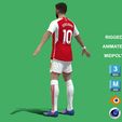 Jorghinho_6.jpg 3D Rigged Jorginho Arsenal 2024