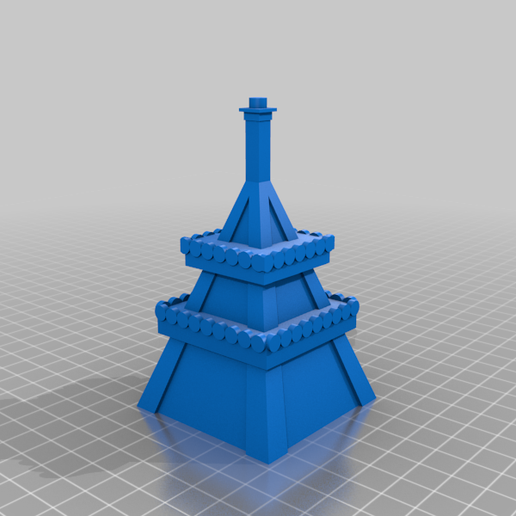 Grandpère's Tower 3D model