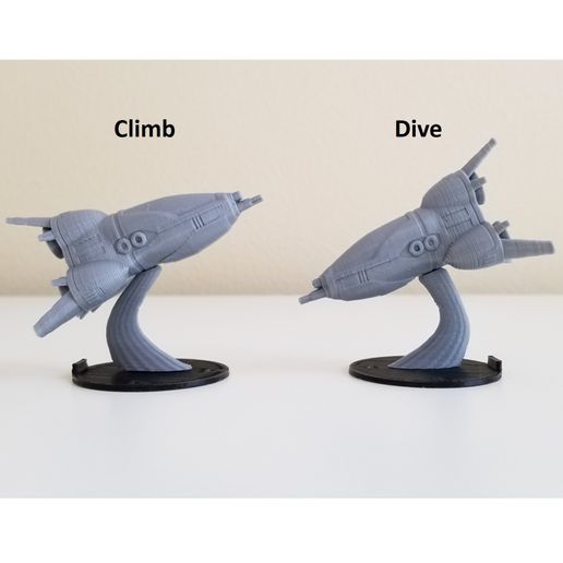 GnerlSquare13.jpg Gnerl Fighter Pod with 5 Flight Stand poses