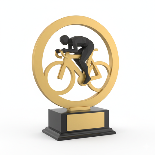 Cycling Trophy – Velocity Line 3D Model