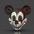 06.jpg Mickey Mouse Trap Mask - Damaged Version - Halloween Cosplay