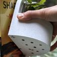 IMG_6393.jpeg Bookend Planter – Functional & Stylish Storage for Books & Plants 3D Printed Bookend with Water Reservoir!