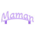 maman.stl coeur voronoi (fête des mères)
