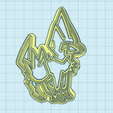 310-Manectric.png Pokemon: Manectric Cookie Cutter