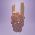 pixelatedheavymetalhand.png Pixelated Heavy Metal Hand