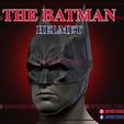 The_Batman_helmet_cosplay_3d_print_model_01.jpg The Batman -  Batman Helmet - DC Comics Cosplay