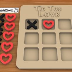 tictaclove1.jpg #valentine Tic Tac Lovers Game