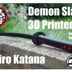 Cattura.JPG Free STL file Demon Slayer Tanjiro Katana・3D printing design to download