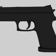 ResidentEvilHandGunView3.jpg Handgun 3D Model