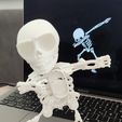 Dancing skeleton