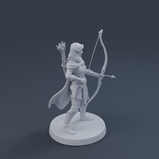 Queen Sylvaine 3D printable STL miniature