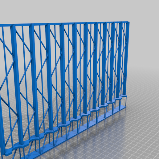 Frame Rails 3d Print Download free STL file 11x 2.5