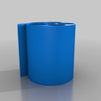Toilet_Tissue_Holder_Bottom.png Massive Toilet Tissue holder 1.2mm nozzle vase mode