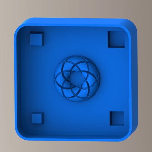 Rodin Coil Master Mold 40mm STL, 6L 6R Grooves, 40x12x16mm Silicone Mold Maker, Digital 3D Print Model