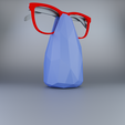 glassesholderconcafas.png Glasses support lowpoly