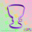 445_cutter.png COMMUNION CHALICE COOKIE CUTTER MOLD