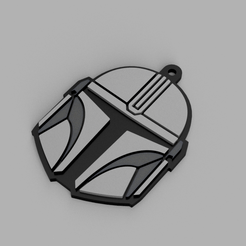 llavero-Mandaloria-v5-v1.png Archivo STL MANDALORIAN LLAVERO・Modelo de impresora 3D para descargar