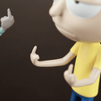 Captura de pantalla 2018-06-19 a las 14.58.57.png Free STL file Morty from "Rick and Morty"・3D printable object to download