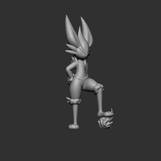 ZBrush-Document3.jpg pokemon scorbunny evolution pack