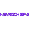 SSP5 Logo.stl Novritsch SSP-1 Airsoft Pistol Display Stand (& SSP-5 Logo)