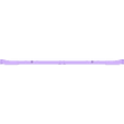 Profil avant de clayette congélateur.stl Front profile for Brandt freezer shelf