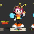 3side.jpg Charmy Bee wins gold medal at Olympics