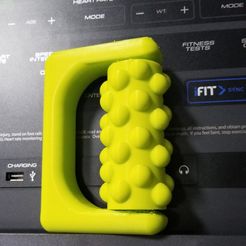 massager1.jpg STL file Back & Muscle Massage Roller・Design to download and 3D print