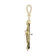 Crown-Halo-Barb-wire-round-pendant-07.jpg Pendentif rond en fil de fer barbelé avec attache Modèle d'impression 3D